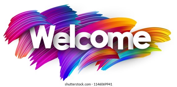 welcome message
